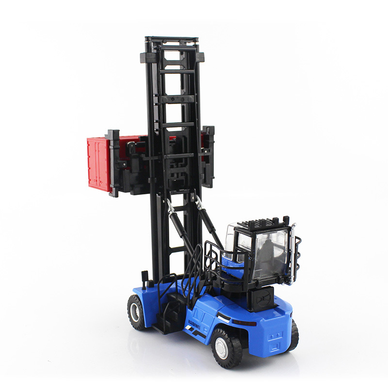 ミニカー KDW Reach Stacker 1:50 KDW 1:50 Die Cast Alloy Empty Container Stacker Car Model