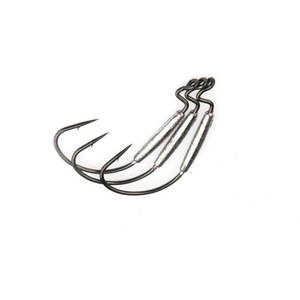 Hameçon gabarit pondéré décalé hameçons à vis sans fin <span class=keywords><strong>en</strong></span> plomb tête de gabarit gros hameçons de pêche têtes plombées tubulaires - Product Image 6