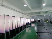 Pantalla Digital LCD de Señalización Publicitaria de 55 Pulgadas, con Soporte de Pie para Interiores, con Sistema Android, Modelo 2023