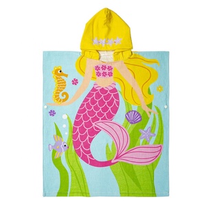 <span class=keywords><strong>Serviette</strong></span> de bain à capuche pour bébés, ensemble animaux, dinosaure, personnalisé, 100% coton, <span class=keywords><strong>serviette</strong></span> de plage, pour enfants - Product Image 5