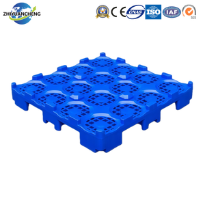 Palette empilable Euro en HDPE recyclé à 4 voies de 19 litres, 12 bouteilles, 5 gallons pour le stockage d'eau industrielle - Product Image 6