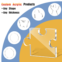 Cadeau de remerciement en acrylique Plaques de puzzle en acrylique inspirantes Formes de puzzle en acrylique Ornements Presse-papiers Souvenir