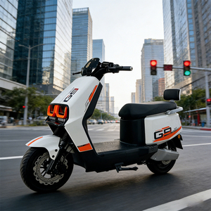 Nueva Motocicleta Eléctrica para Adultos con Batería Potente <span class=keywords><strong>de</strong></span> 60V en Venta, Scooter, Motocicleta Turística <span class=keywords><strong>de</strong></span> Dos <span class=keywords><strong>Ruedas</strong></span> con Asiento Largo - Product Image 1