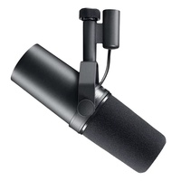Microphone de studio dynamique cardioïde SM7B - Léger, portable, construction en métal et plastique, connecteur XLR pour la diffusion