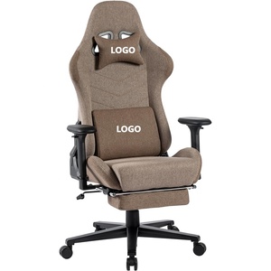 Thổ Nhĩ Kỳ Phổ Biến Kim Loại Mạnh Mẽ Khung Vải Ghế Máy Tính Oyun Sandalyesi Racing Phong Cách PC Ghế Chơi Game Với Chỗ Để Chân - Product Image 2