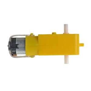 Getriebemotor DC 6V Getriebemotor DC3-6V 1:48 200U/min Gelb Doppelachse TT-Motor für Smart Car Roboter - Product Image 4