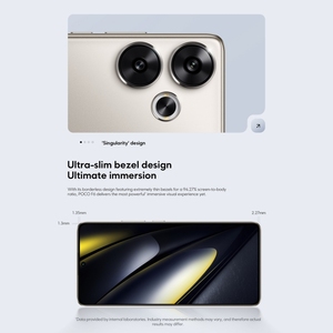 Buona qualità 5G <span class=keywords><strong>Xiaomi</strong></span> POCO F6 Global 8GB + 256GB In-screen impronta digitale 6.67 pollici NFC 5000mAh batteria <span class=keywords><strong>Xiaomi</strong></span> originale telefono - Product Image 5