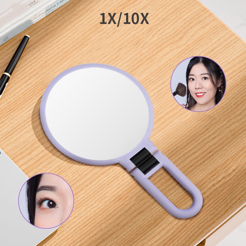 shaving mirror double side hollywood magnifying