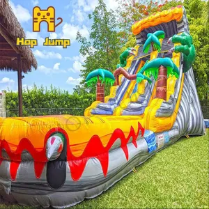 Hoge Kwaliteit Volwassen En Kinderen Pvc Opblaasbare Waterpark Opblaasbare Plezier Pretpark Springen Voor Verkoop