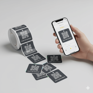 Etiquetas Adhesivas con Código QR Anti-Falsificación Impresas Personalizadas en Rollo para Promoción Empresarial y Embalaje - Product Image 5