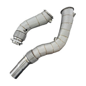 Downpipe из нержавеющей стали для BMW F80 M3 F82 M4 S55 - Product Image 6