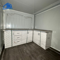 Maison préfabriquée pliable extensible à 2 chambres, 20 pieds, moderne