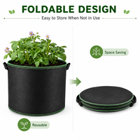 Jardinières non tissées sur mesure pour pommes de terre, carottes, oignons et plus – Respirantes, durables, pour balcon, patio, serre, jardin