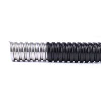 Somhyin Kunshen Flexibles Elektroinstallationsrohr Kunststoffbeschichtetes Metallrohr PVC-Wellrohr Kabelschutzschlauch 1/2