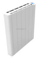 Calentador de Almacenamiento con Elemento Calefactor de Bloque Cerámico y Termostato Programable 220~240V E05C 1000W, Calentadores de Habitación de Gran Espacio con Inercia de Aluminio