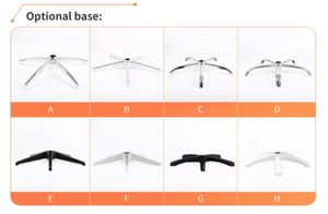 आधुनिक डिजाइन एर्गोनोमिक जाल कार्यकारी लिफ्ट चेयर एडजस्टेबल गेमिंग कार्यालय pu सिंथेटिक चमड़े के फुटरेस्ट काले + लाल स्टेनलेस - Product Image 6