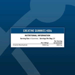 OEM/ODM Private Label Creatine Monohydrate <b>Gummies</b> <b>Preworkout</b> Supplement for Adult Muscle Growth Strength Energy Support - Product Image 2