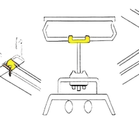 Clips de fixation pour plafond suspendu, clips de montage en T, acier inoxydable, robustes, pour éclairage intérieur et extérieur