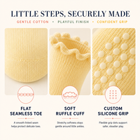 Chaussettes pour enfants en gros, personnalisables avec logo, nouveau style respirant, style preppy, neutres, en bon coton pour bébés, petites filles et garçons