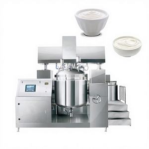 Tanque de Emulsificación al Vacío de Acero Inoxidable de Grado Alimenticio para Mezclar Salsas, Productos Lácteos, Cremas Cosméticas y Líquidos - Product Image 1