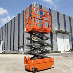 5 м 6 м маленький JLG Genie Sky инструмент доступа Электрический платформенный Настольный подъемник мини самоходный ножничный подъемник 3 м для продажи - Product Image 5