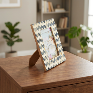 BS INTERNATIONAL Manufacturer Exporter Wholesale Customized Beautiful Bone Inlay Handmade Embossing Printing Vertical <b>Frames</b> - Product Image 1