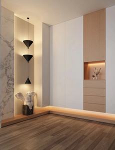 Armoire à chaussures moderne armoire de rangement multifonctionnelle - Product Image 6