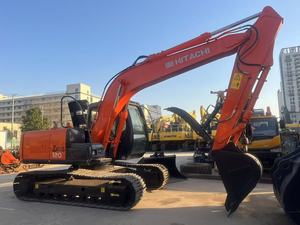 Excavadora Hitachi usada barata ZX120 ZX130 ZX70 ZX75 ZX60 Excavadora sobre orugas 12 toneladas Motor original y componentes de núcleo PLC Shanghai - Product Image 5
