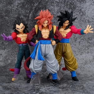 หุ่นแอ็กชัน PVC รูปการ์ตูนญี่ปุ่น XR dbz Super Siyan 4 <span class=keywords><strong>GT</strong></span> 11'''sson <span class=keywords><strong>goku</strong></span> vegeta gogeta สำหรับสะสม - Product Image 2