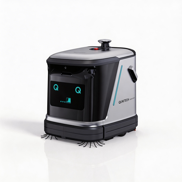 AI Intelligent Commercial Floor Cleaning Robot Q3-G Multi-scenario Sweeper Washer