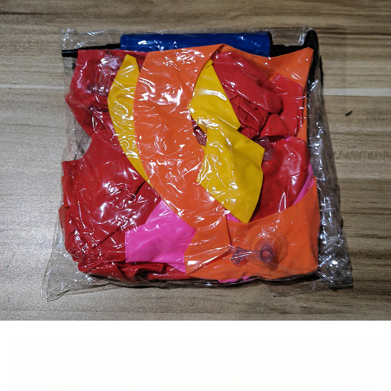 14 astas rojas de seda + juego de cilindros de aire