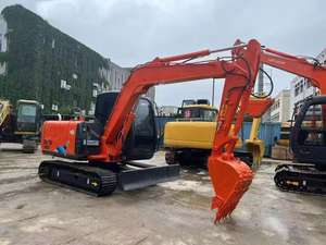 Buena excavadora sobre orugas ZX60 6ton precio bajo marca Hitachi excavadora japonesa Original nuevo buen estado - Product Image 6