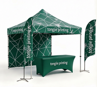 Tente de réception hexagonale 10x10 en aluminium avec toile Oxford imperméable, simple couche, toutes saisons, pour exposition professionnelle en extérieur/intérieur