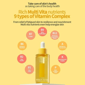 Etrun Alisa Nhãn Hiệu Riêng Vita Vàng Đôi C Sáng Radiance Huyết Thanh Nuôi Dưỡng & Da Làm Săn Chắc Hiệu Ứng 9 Vitamin Thiết Yếu - Product Image 5