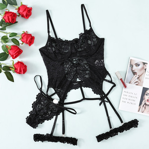 Ensemble de lingerie sexy à prix de gros très demandé – Lingerie de luxe sexy pour femme, idéal pour les défilés de mode - Product Image 4