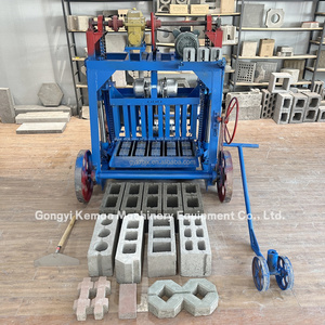 Nhà Sản Xuất Giảm Giá Bê Tông Di Động Gạch Làm Máy Móc Tự Động Hollow Cỏ Trồng Xi Măng Khối Gạch Máy Làm - Product Image 2