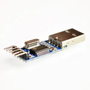 Usb Naar Ttl/USB-TTL Microcontroller Programmeur/Pl2303 In Negen Upgrades Plaat Met Een Transparante Cover