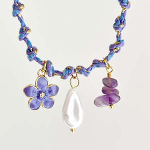 Collar de Estilo Bohemio con Dijes de Estrella de Mar y Conchas, Joyería de Playa de Verano para Niñas, Colorido y de Ensueño - Product Image 5