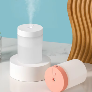Portable 200ML USB Mini Air Humidifier with LED Lamp Essential <b>Oil</b> <b>Diffuser</b> and Humidistat for Home Bedroom Car Office Use - Product Image 6