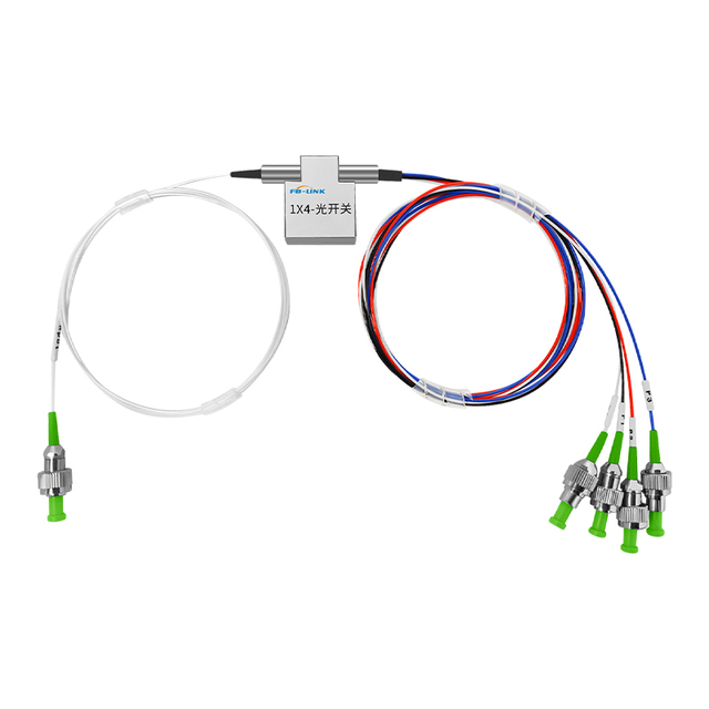 1X2 1x4 2x2 1260nm~1620nm Full Mechanical Optical Switch, 850nm, 0.6dB  LC/SC/FC Port for FTTH Network OADM Equipment