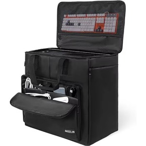 Échantillon gratuit Nouveau sac portable pour console de jeu Sac à dos de transport Sac de rangement de voyage pour PlayStation - Product Image 3