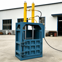 Presse à balles hydraulique verticale pour le recyclage du papier, du carton, des bouteilles en plastique