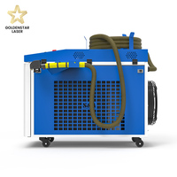 Nettoyeur laser portable pour métaux 1000W 1500W 2000W Laser fibre CW pour le nettoyage des métaux Machine avec lunettes gratuites Facile à utiliser