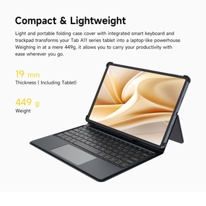 Custodia in Pelle con <span class=keywords><strong>Tastiera</strong></span> <span class=keywords><strong>Smart</strong></span> Ulefone Pogo Pin per Tablet Ulefone Tab A11 Pro - Product Image 6