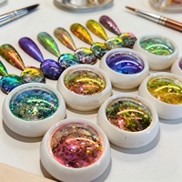 Poudre de mica opale à effet caméléon haute performance, pigment en vrac pour le nail art et les fournitures de décoration artisanale DIY