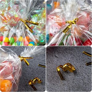 Cellophane <b>Bags</b> 450Pcs 4X6 Treat <b>Bags</b> with Ties Goodie <b>Bag</b> Clear <b>Plastic</b> <b>Bag</b> for Packaging Party Favor Gift Cookie Candy - Product Image 4