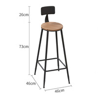 Ensemble de mobilier de restaurant extérieur commercial moderne, table de bar longue en bois plastique et chaise pour salons de thé