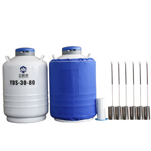 Tanque <span class=keywords><strong>de</strong></span> Nitrógeno Líquido Criogénico <span class=keywords><strong>de</strong></span> 30 Litros con Boca <span class=keywords><strong>de</strong></span> 80 mm para Tubos <span class=keywords><strong>de</strong></span> Criogenia - Product Image 6