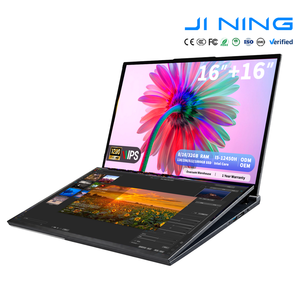 Offre Spéciale Ordinateur Portable Double Écran 1920x1200 16+16 Pouces Core i5-12450H 16 Go RAM 512 Go SSD Métal Anglais pour Bureau Professionnel - Product Image 1