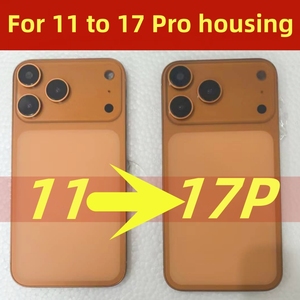 <span class=keywords><strong>Cover</strong></span> Posteriore per Conversione da <span class=keywords><strong>iPhone</strong></span> 11 e <span class=keywords><strong>Xr</strong></span> a <span class=keywords><strong>iPhone</strong></span> 17 Pro - Product Image 6